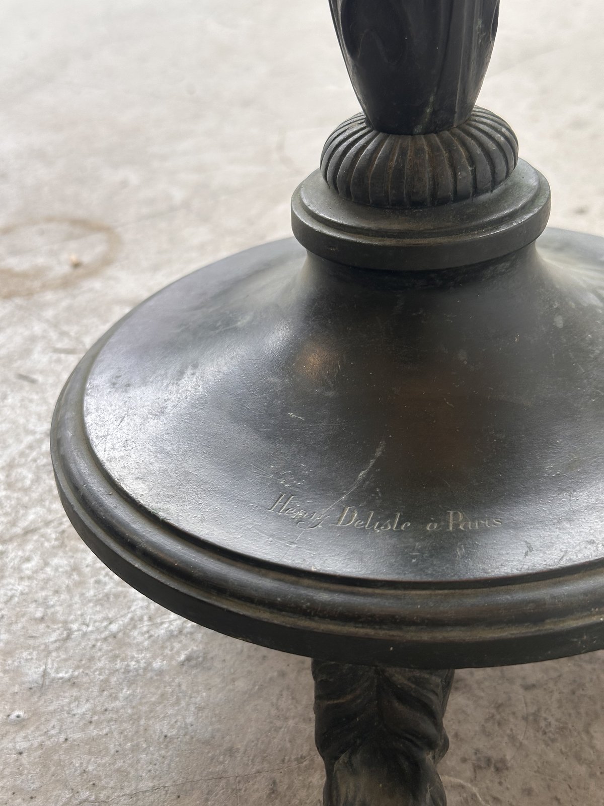 Maison delisle paris — Lampadaire regence · 1900 · France