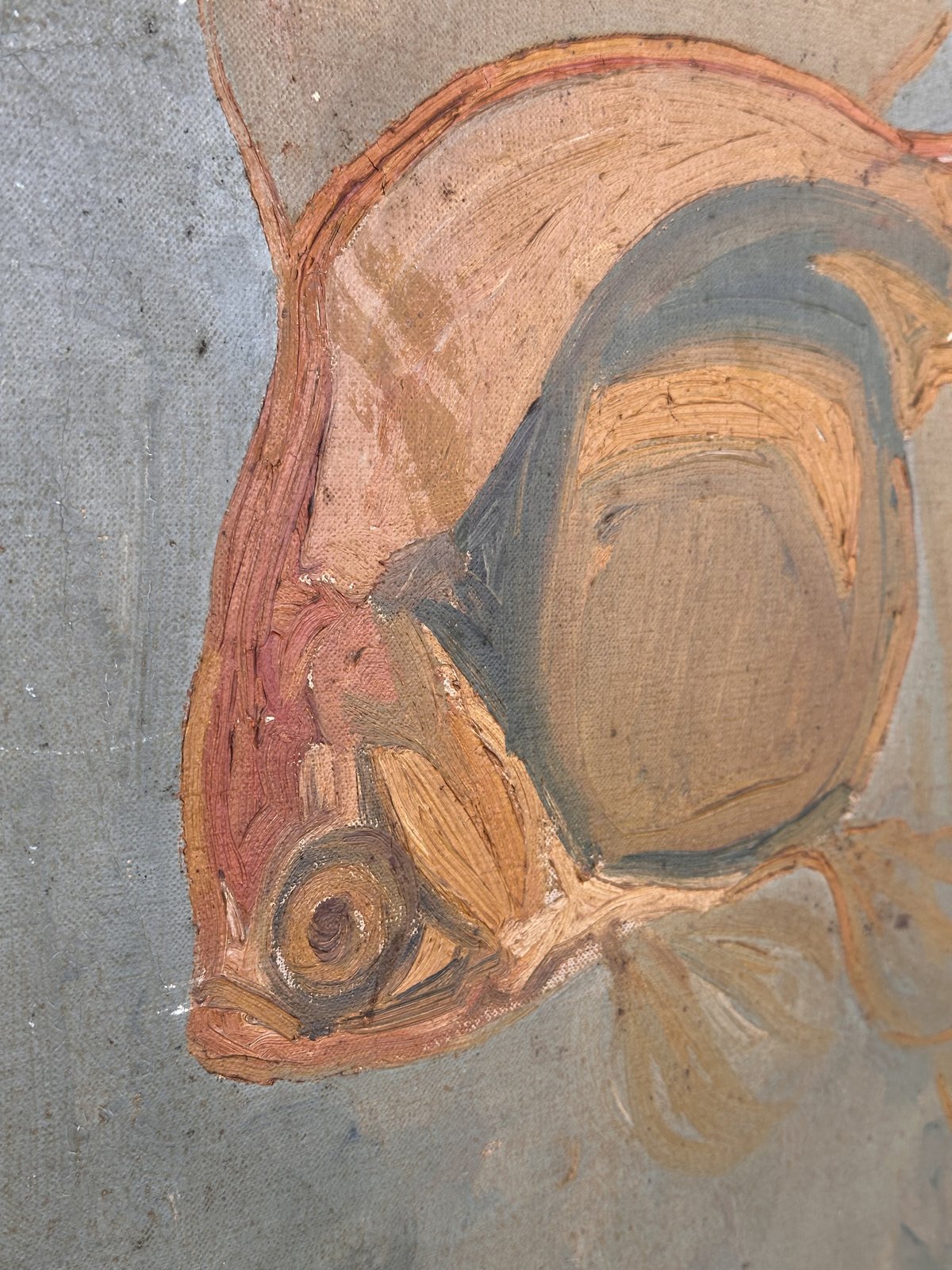 French school — Two goldfish · 1940 · France