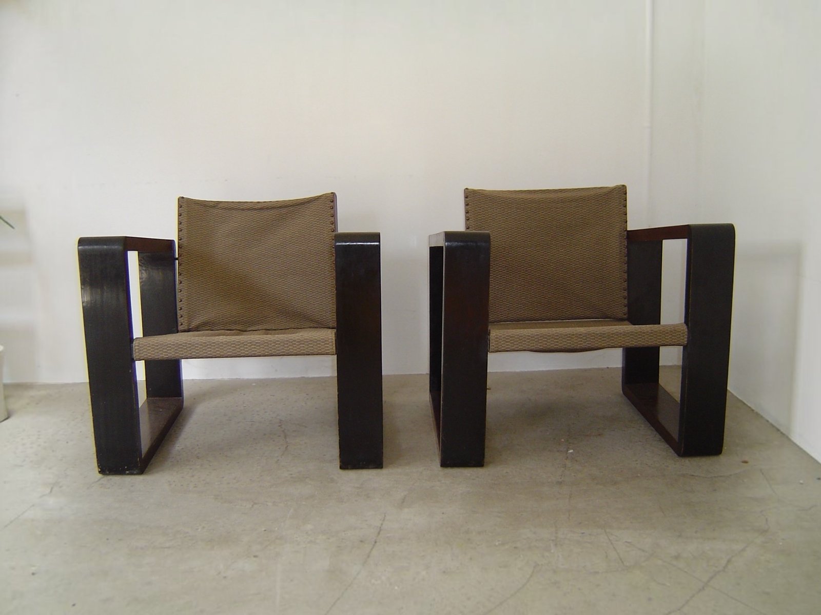 Paire de fauteuils modernistes · 1940 · France