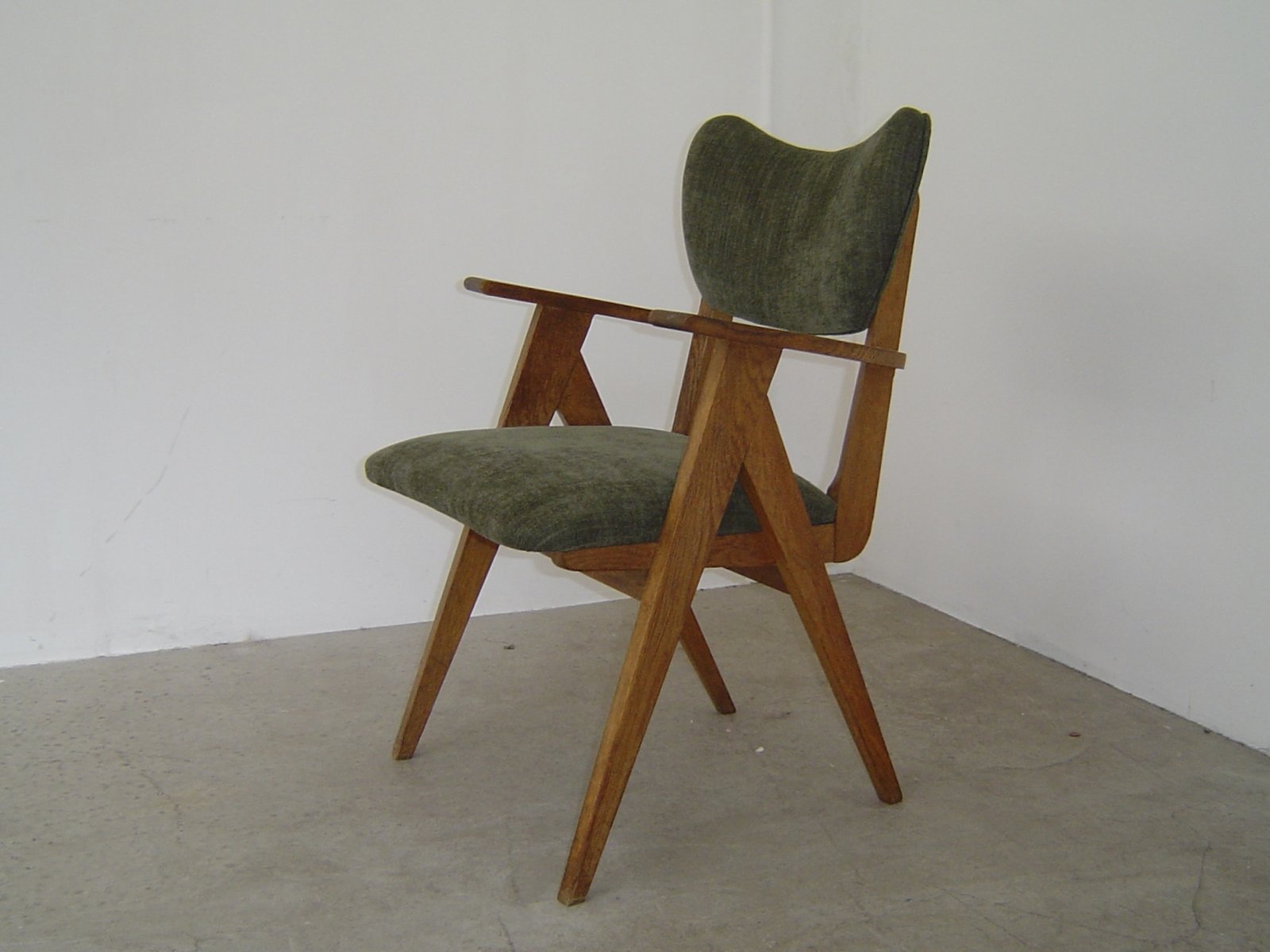 Fauteuil en chene · 1950 · France